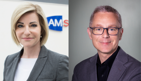 AMS-Landesgeschäftsführerin Iris Schmidt und Stellvertreter Markus Litzlbauer
